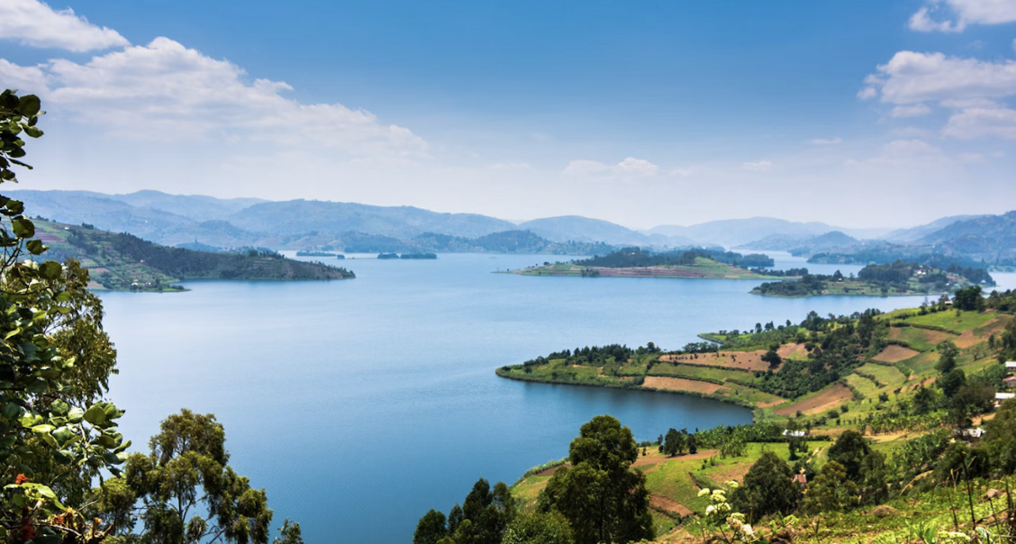 Entebbe, Uganda skyline view