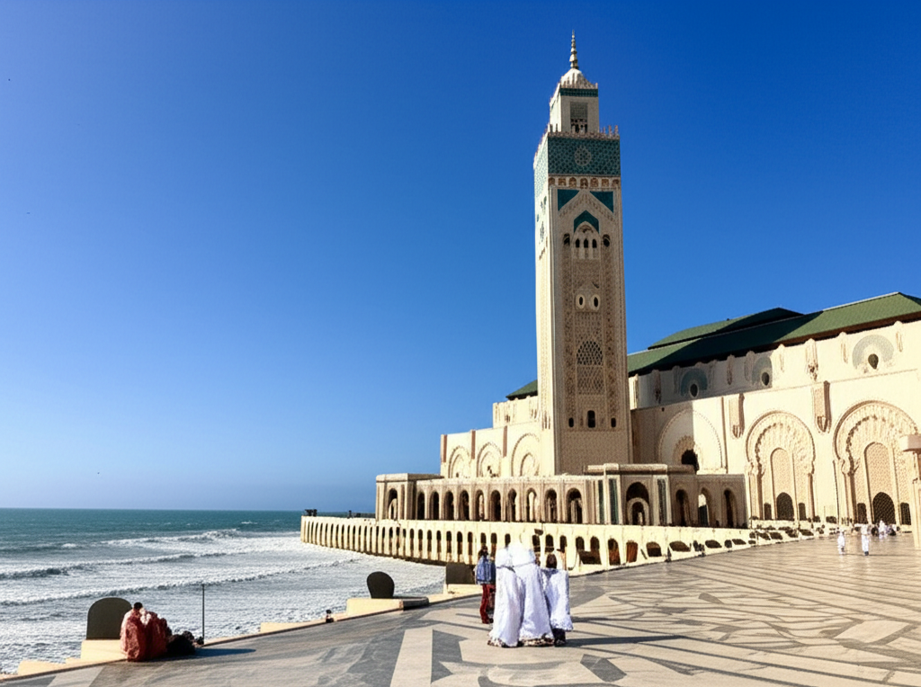 Casablanca, Morocco skyline view
