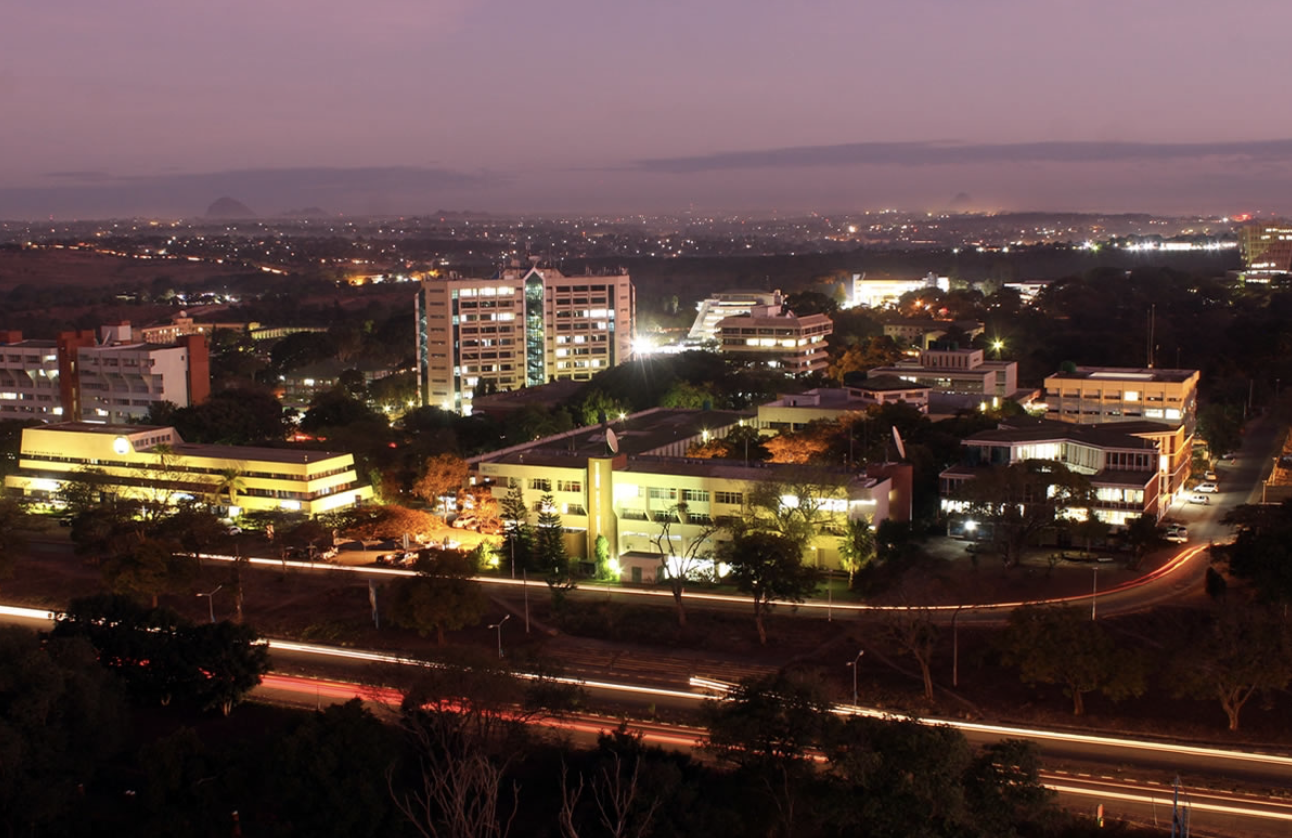 Lilongwe, Malawi skyline view