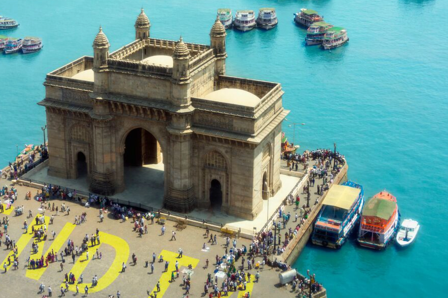 Mumbai, India skyline view