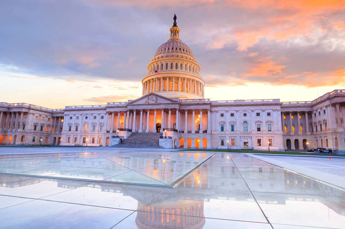 Washington, D.C., USA skyline view